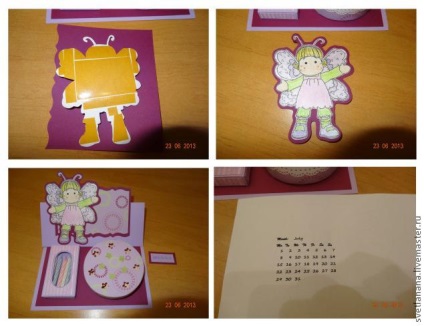 Card egy torta mintájára - a tisztességes iparos - kézzel készített, kézzel készített (karton) Card egy torta mintájára - a tisztességes iparos - kézzel készített, kézzel készített