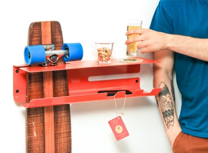 Rack pentru skateboard, pro handmade