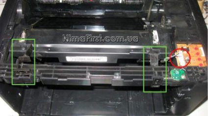 Imprimanta Samsung CLP 315 - defecte de tipărire - mai întâi