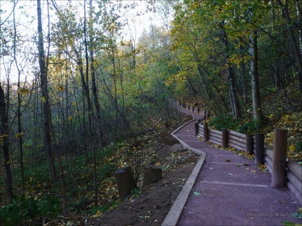 Rezervația naturală - munți de vrabie - la Moscova