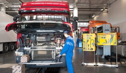 Scania de reparare în St. Petersburg preturi, cost