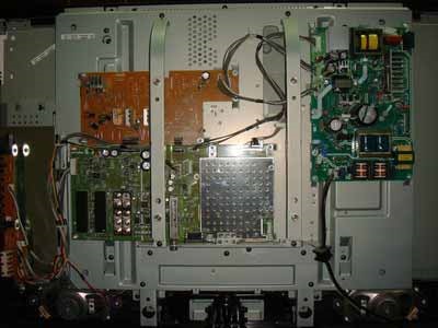 Repararea TV toshiba 32a3000pr, probleme cu iluminarea