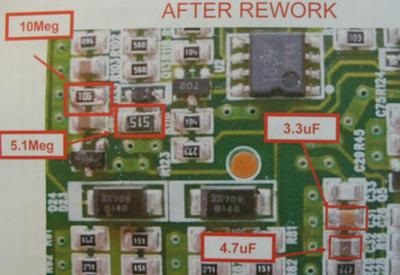 Repararea TV toshiba 32a3000pr, probleme cu iluminarea