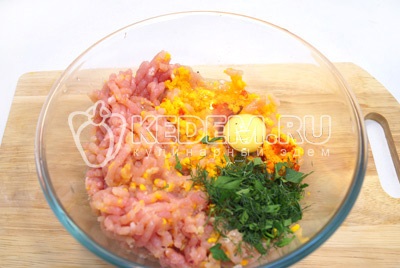 Roll de pui cu legume și ouă - rețetă pas cu pas cu fotografii ale celor două feluri de mâncare