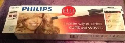 Curling irons Philips curlcontrol de îngrijire hp8618 - laudatory ode conic stiller de la filips fotografie