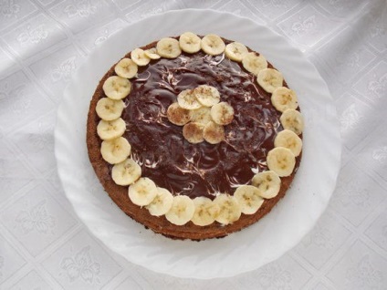 Tort de ciocolată cu banane