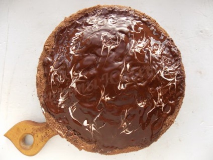 Csokoládé torta banán