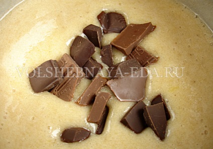 Rețetă de pastă de ciocolată cu banană, cu fotografie, magie