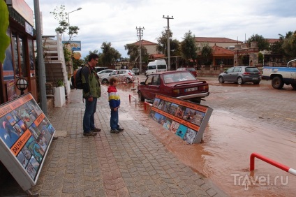 Slush și soare, ploaie, vânt și căldură - oludeniz în aprilie