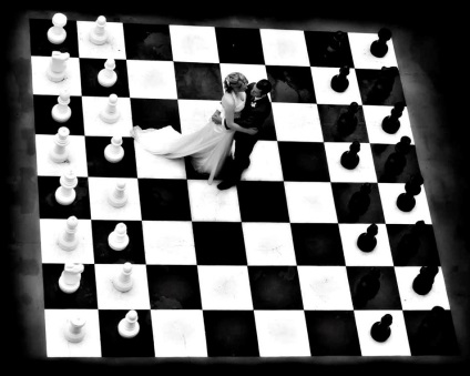 Nunta în stil - împărăția șahului, idei de nuntă