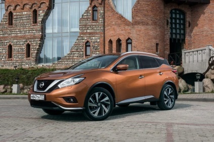 Az új hibrid nissan murano tesztelését fél fokozatig a prémium kategóriához kell igazítani