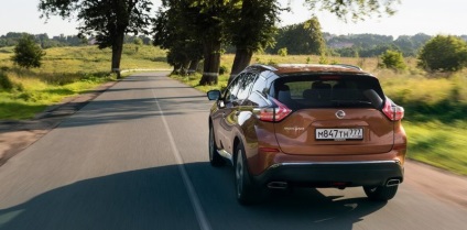 Az új hibrid nissan murano tesztelését fél fokozatig a prémium kategóriához kell igazítani