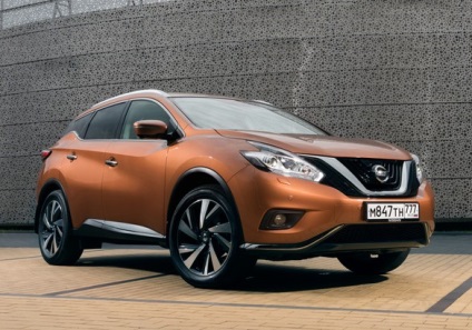 Tesztvezetés az új Nissan Murano fél fokozzák a prémium-osztály - folyóirat motor