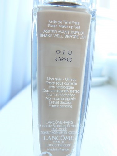 Tonic crema lancome teint miracle № 010 comentarii portelan bej