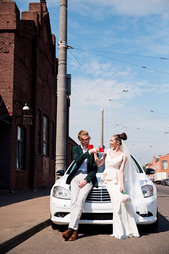 Top 10 locuri pentru un film de nunta pe strada din Minsk