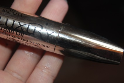 Mascara argan olajjal BIELITA luxus argánolaj - gyűjtemény make-up és vélemények kozmetikumok