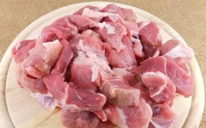 Carne de porc coapta cu sosul - reteta pas cu pas cu fotografie