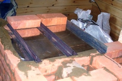 Instalarea unui colț pe cuptor 3, 5 - 3, 5 cu un cuptor, sobe și seminee cu mâinile lor