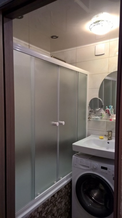 Fürdőszoba - függöny vagy térelválasztó