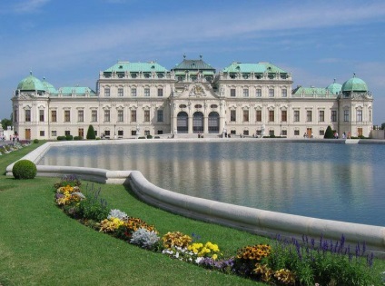 Magnificul palat și parc complex belvedere din Viena