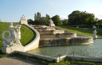 Magnificul palat și parc complex belvedere din Viena