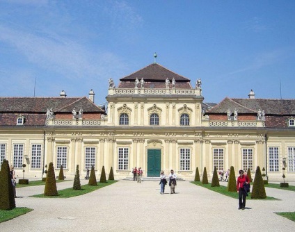 Magnificul palat și parc complex belvedere din Viena