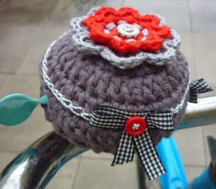 Biciclete »tricotat cum să decoreze un mijloc de transport preferat cu ajutorul spițelor și cârlige - echitabil
