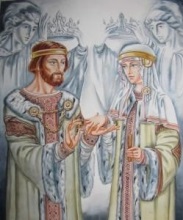 Nunta în Murom din țara natală a sfinților Petra și Febronia
