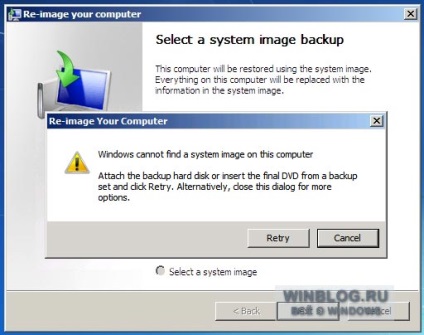 Recovery Windows 7 rendszer kép - szoftverek