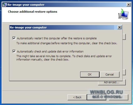 Recovery Windows 7 rendszer kép - szoftverek