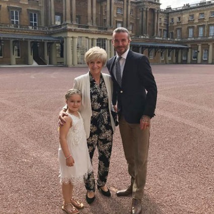 Fata de 6 ani a lui David și Victoria Beckham se aflau în centrul scandalului din cauza unei petreceri din Buckingham