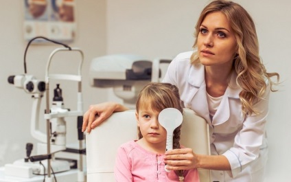 Amblyopia Gyermekek (lusta szem) okozza és a kezelés