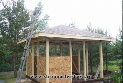 Gazebo la cabana - strojmasterskaya