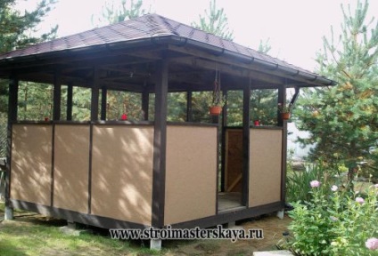 Gazebo la cabana - strojmasterskaya