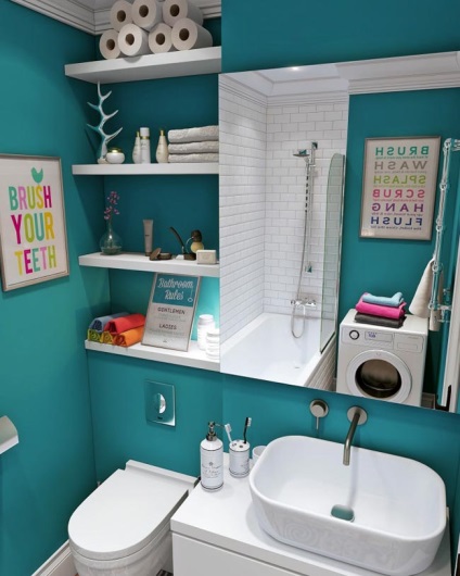 Turquoise fürdőszoba