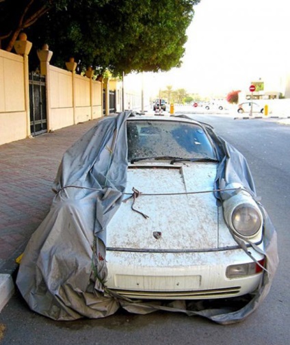 Elhagyott autók Dubai miért dobja