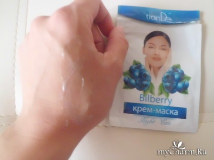 Blueberry kezelésére arc - Tiande áfonya krém maszk éjszakai ellátás