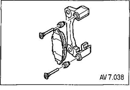 Chevrolet Aveo, reparația șoferului de frână cu disc, Chevrolet Aveo