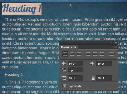 Stiluri de text în Photoshop CS6