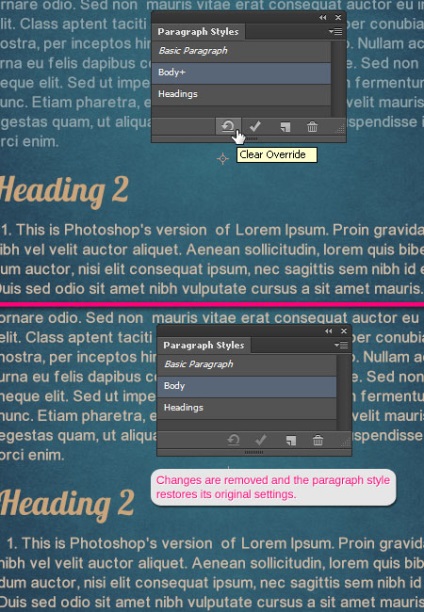 Stílusok text in photoshop cs6