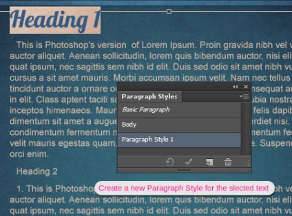 Stiluri de text în Photoshop CS6