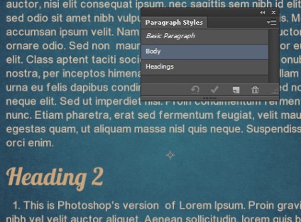Stiluri de text în Photoshop CS6
