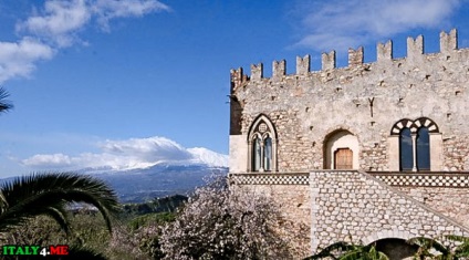 Látnivalók Taormina, Szicília paloták, templomok - mit kell látni