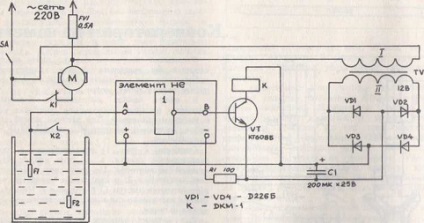 Senzor electronic de nivel al apei cu mâinile proprii, lumea hobby-urilor