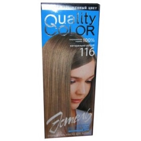 Gel-păr de culoare pentru estel (umbra 116 lumina-maro), cel mai bun colorant pentru par