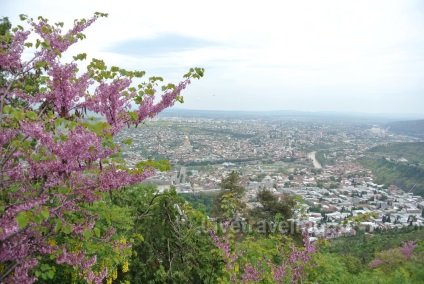 Munte și parc mtatsminda din Tbilisi - călătorii live