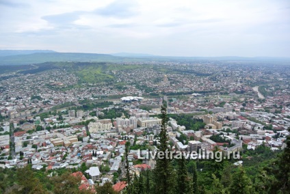 Munte și parc mtatsminda din Tbilisi - călătorii live