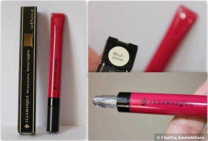 Illamasqua pure lipgloss - provoca, intens lipgloss - bella-donna, amanta - comentarii