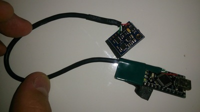 Tracker inerțial bazat pe arduino, mâini proprii