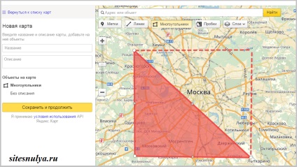 Cum se instalează rapid hărți Yandex pe un site, un site de la zero